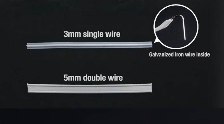 Medical Mask Metal Wire/Mask Nose Bridge Strip/Galvanized Iron Wire