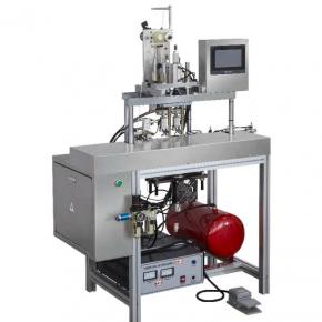 Semi-automatic Double-spot Ear-loop Welding Machine