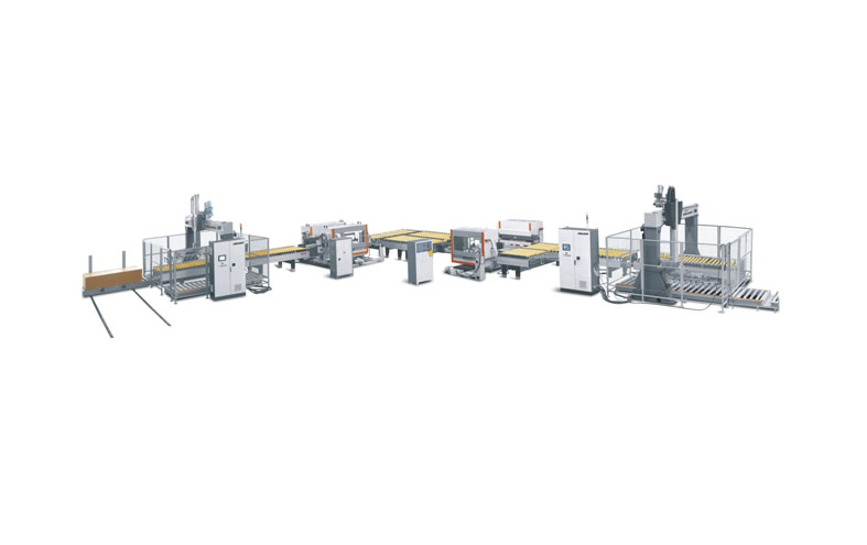 Automatic Sawing and Milling Production Line